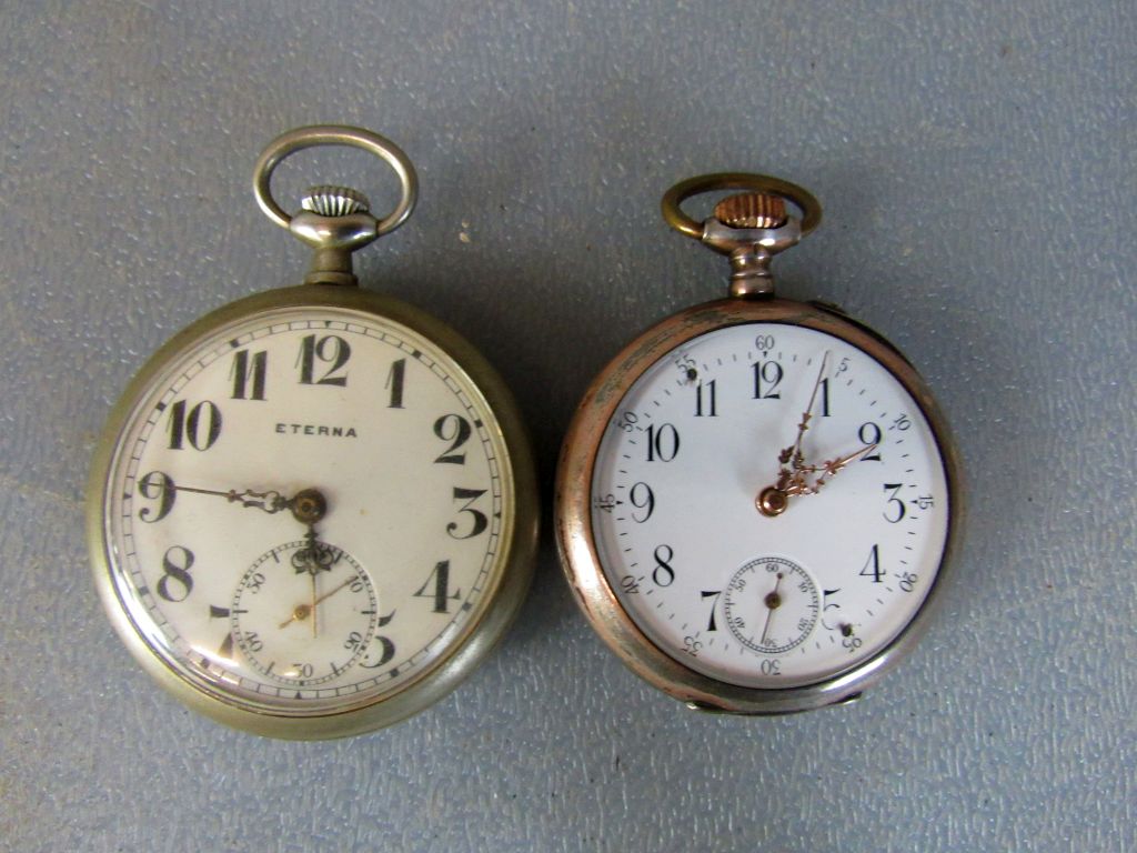 Zwei antike Taschenuhren aus - auctions & price archive